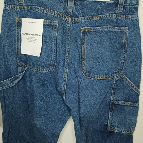 Paper Denim & Cloth Straight Fit Jeans - Deep Blue - Picture 5 of 14